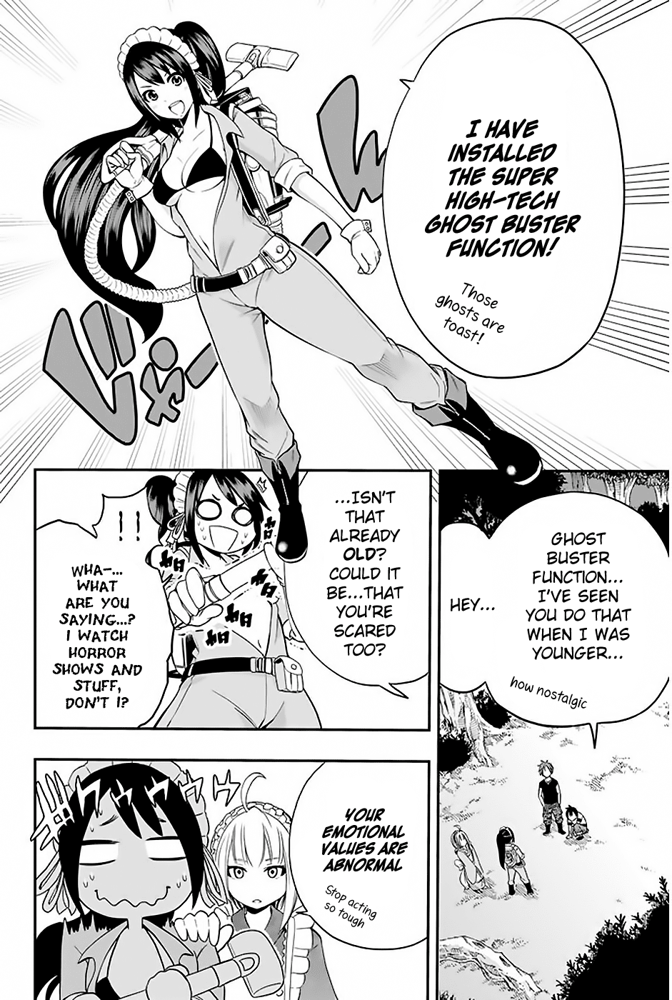 Tsukushi Biyori Chapter 4 page 5 - Chapter 4: My Maid's Test of Courage