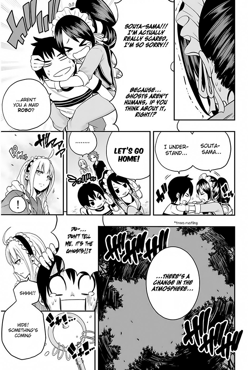 Tsukushi Biyori Chapter 4 page 6 - Chapter 4: My Maid's Test of Courage