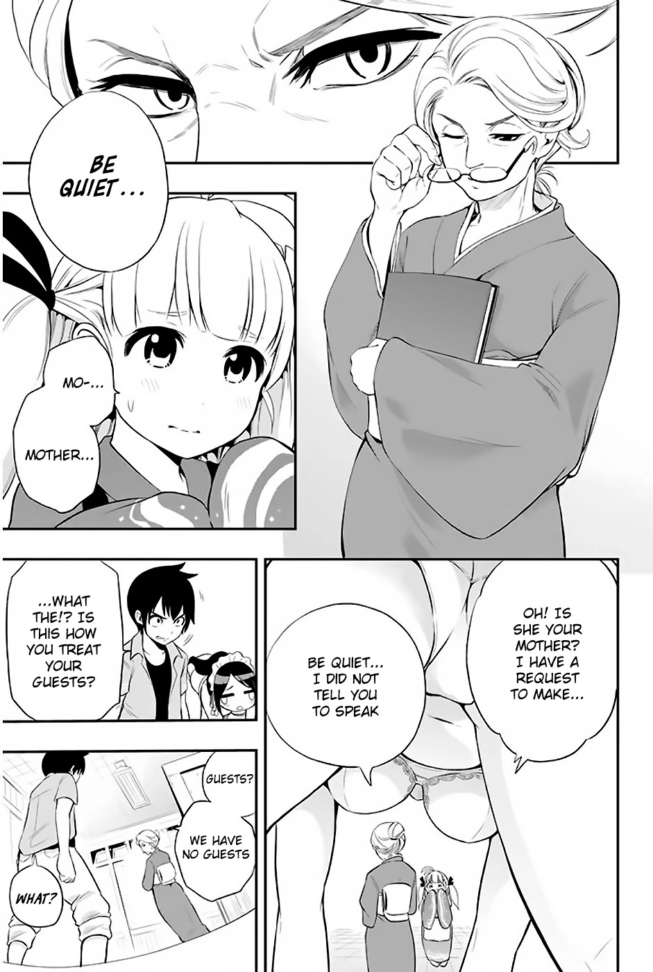 Tsukushi Biyori Chapter 5 page 12 - Chapter 5: My Maid's Hot Spring Trip (Part 1)