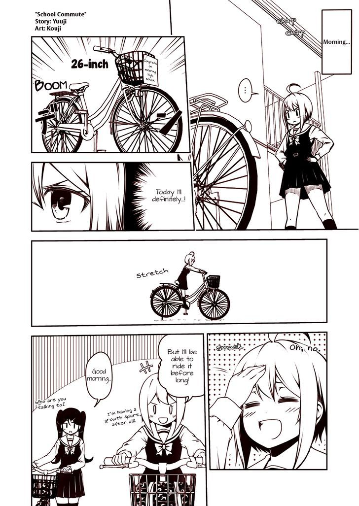 Tsukushi Mates Chapter 11 page 1 - Chapter 11 : School Commute