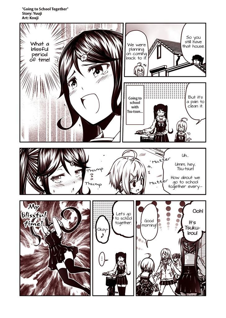 Tsukushi Mates Chapter 12 page 1 - Chapter 12 : Going to School Together