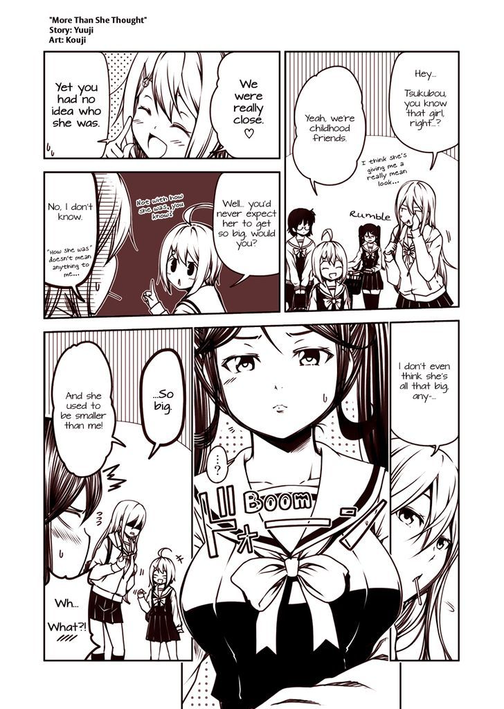 Tsukushi Mates Chapter 13 page 1 - Chapter 13 : More Than She Thought