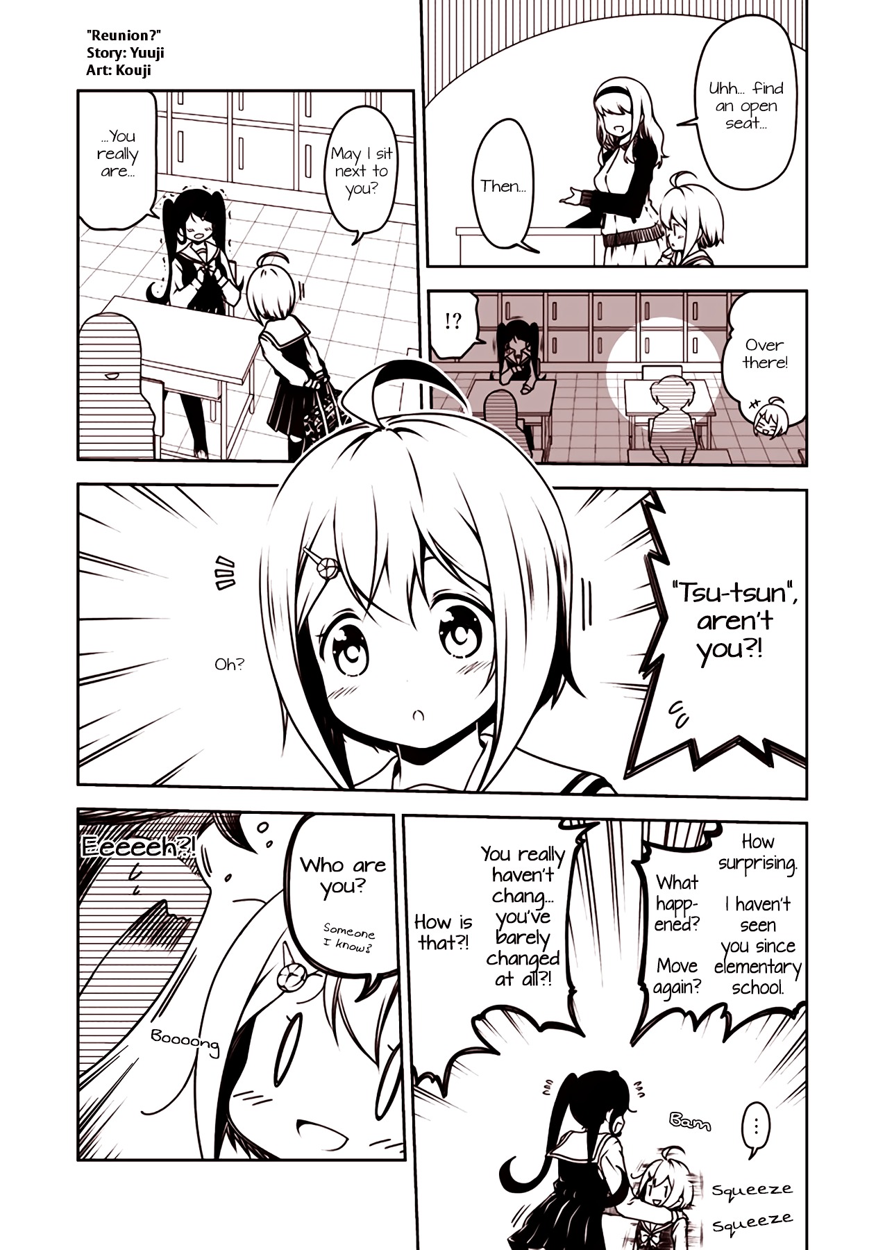 Tsukushi Mates Chapter 2 page 1 - Chapter 2 : Reunion?