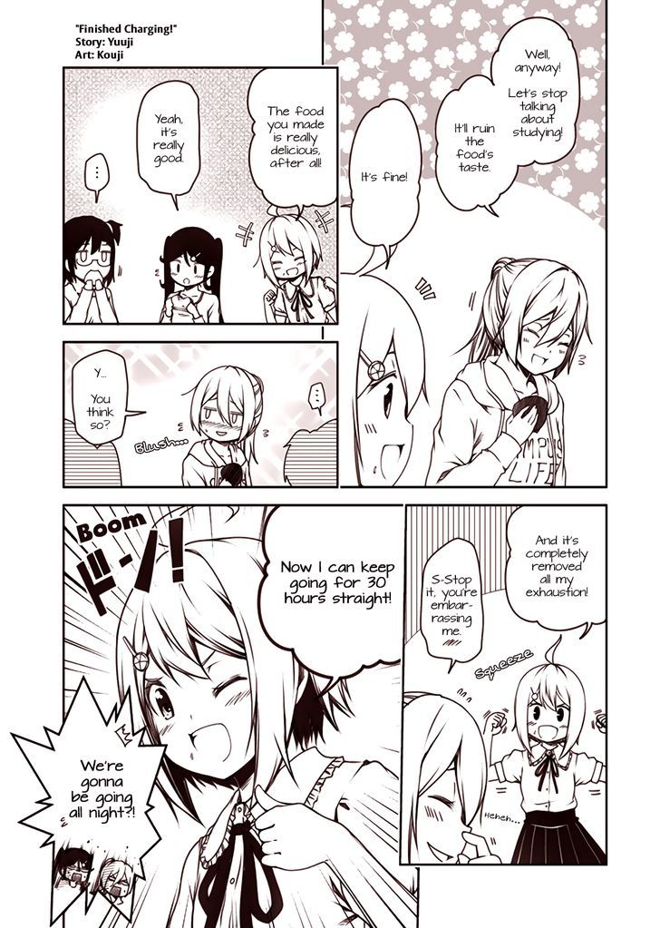 Tsukushi Mates Chapter 53 page 1 - Chapter 53 : Finished Charging!
