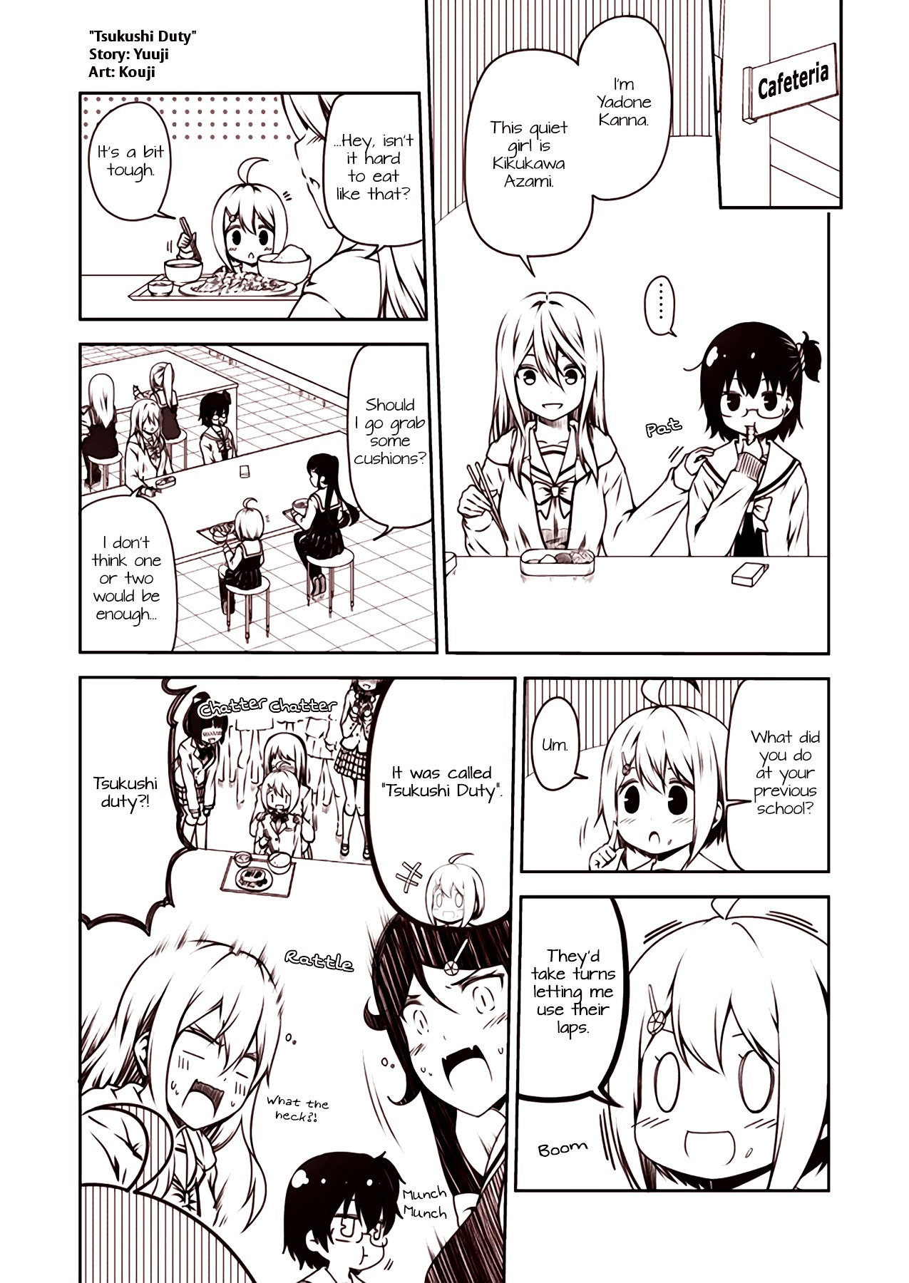 Tsukushi Mates Chapter 6 page 1 - Chapter 6 : Tsukushi Duty