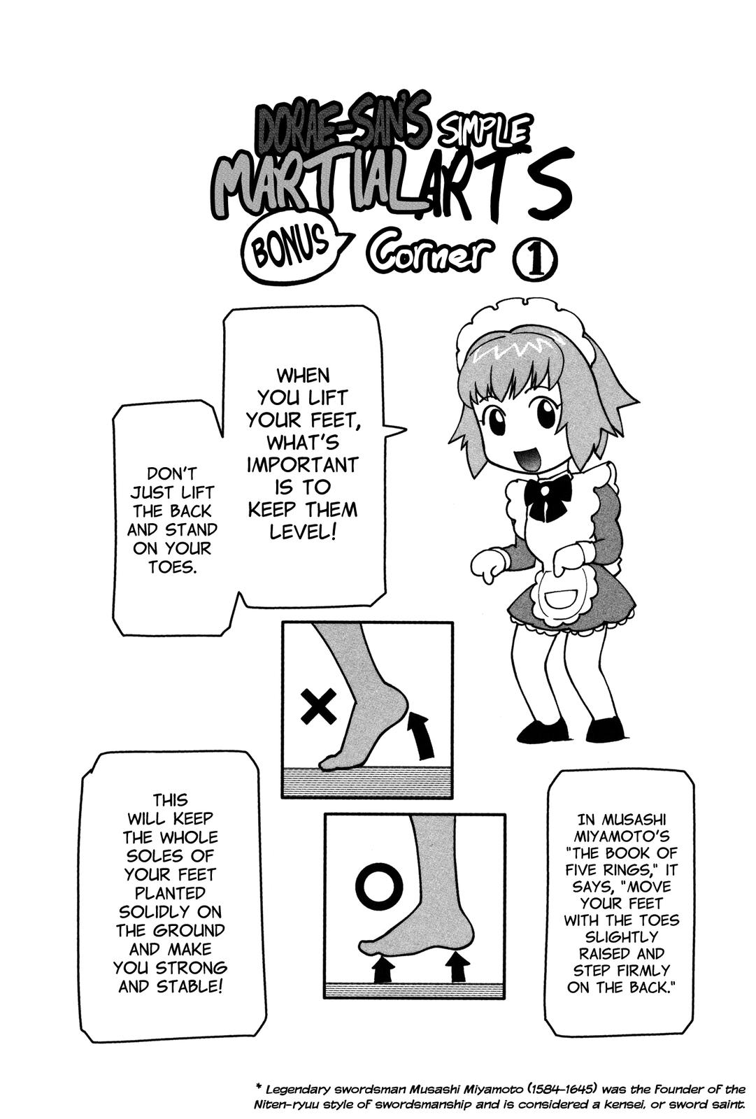 Tsumanuda Fight Town Chapter 1.5 page 1 - Chapter 1.5: Dorae-san's Simple Martial Arts Bonus Corner 1