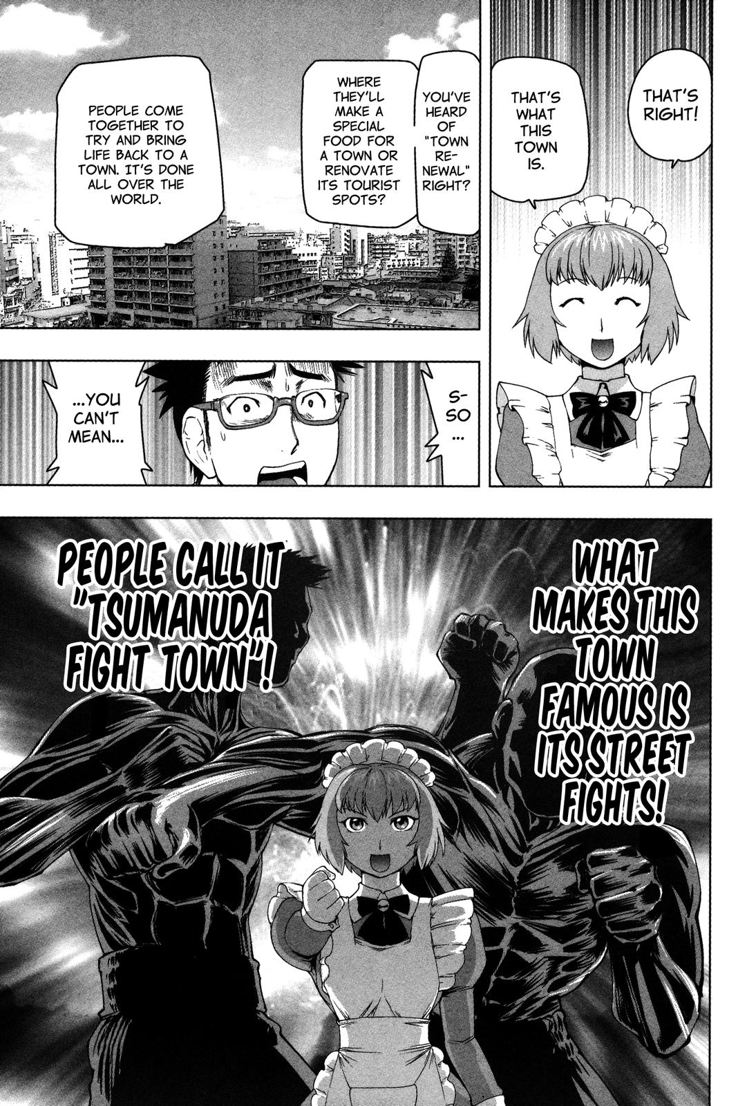 Tsumanuda Fight Town Chapter 1 page 13 - Chapter 1: Fight Town