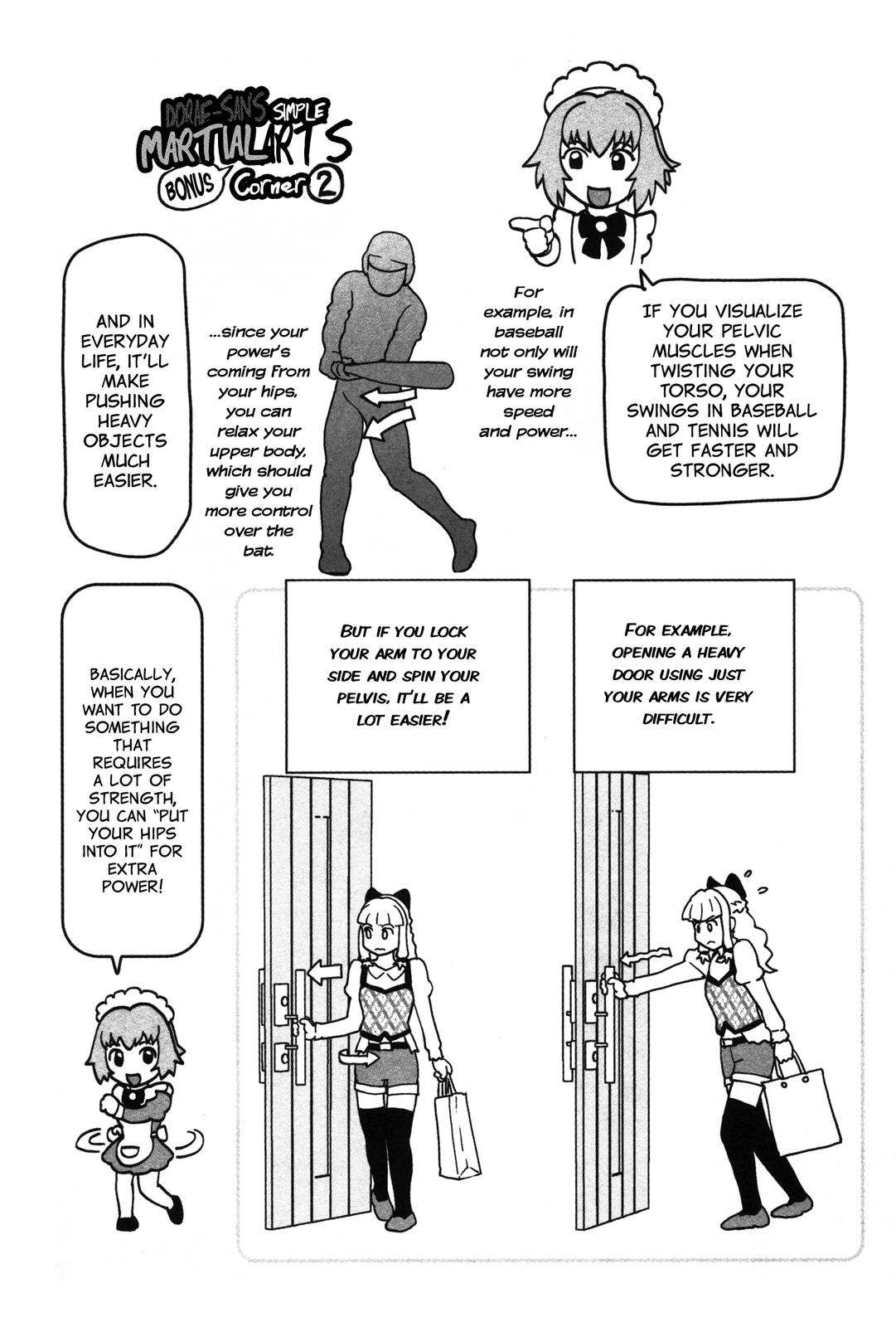Tsumanuda Fight Town Chapter 11.5 page 1 - Chapter 11.5: Dorae-san's Simple Martial Arts Bonus Corner 2