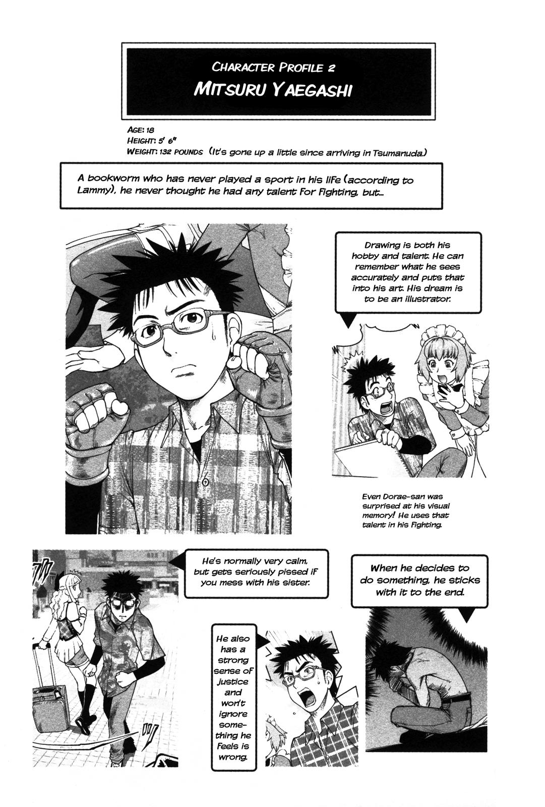Tsumanuda Fight Town Chapter 11.6 page 1 - Chapter 11.6: Character Profile 2