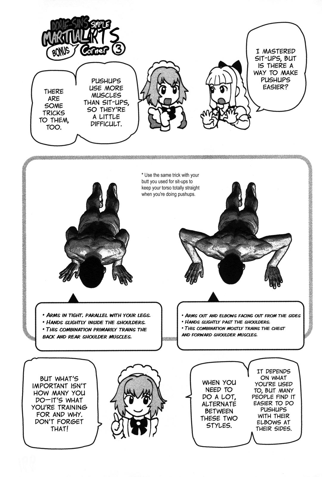 Tsumanuda Fight Town Chapter 12.5 page 1 - Chapter 12.5: Dorae-san's Simple Martial Arts Bonus Corner 1