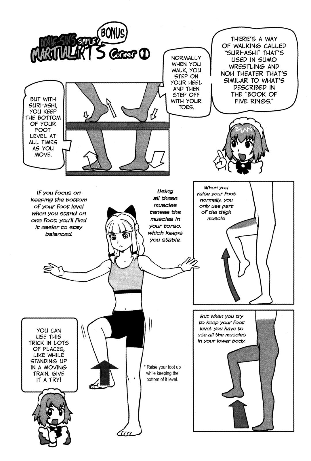 Tsumanuda Fight Town Chapter 14.5 page 1 - Chapter 14.5: Dorae-san's Simple Martial Arts Bonus Corner 1