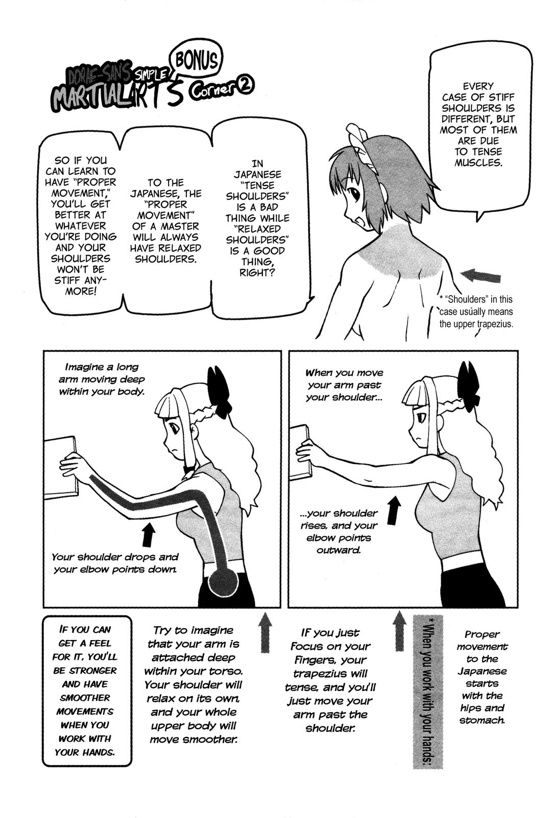 Tsumanuda Fight Town Chapter 16.5 page 1 - Chapter 16.5: Dorae-san's Simple Martial Arts Bonus Corner 2