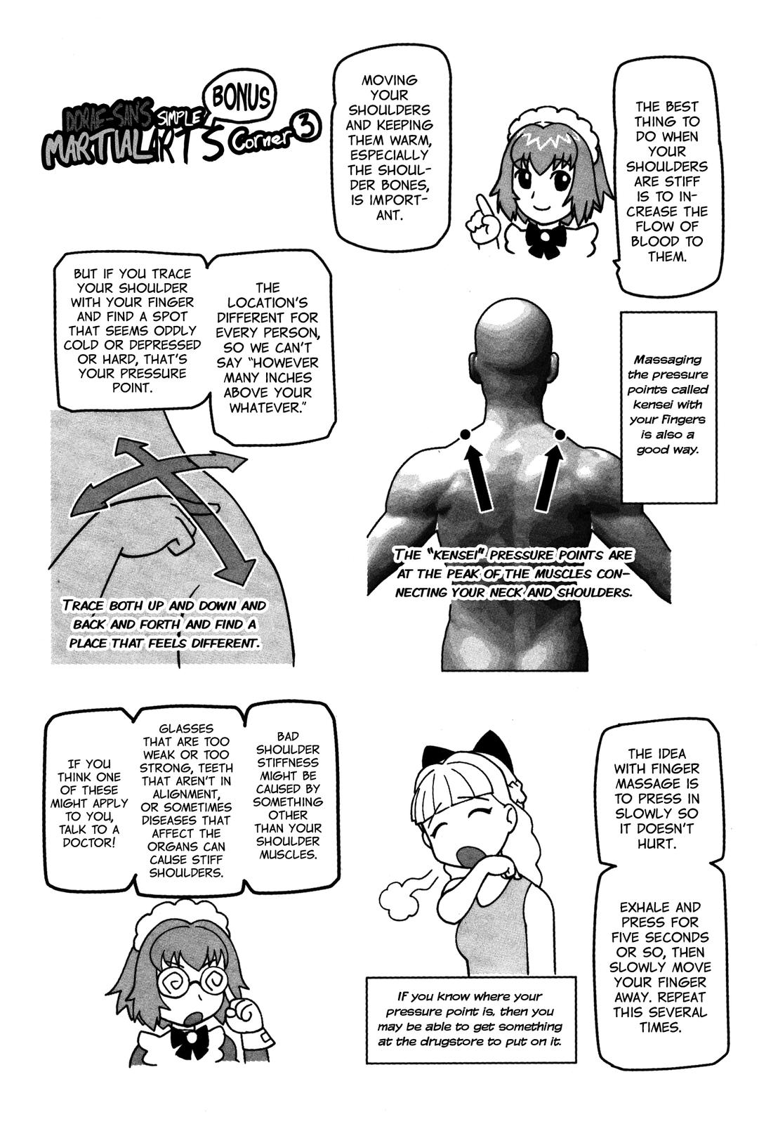 Tsumanuda Fight Town Chapter 17.5 page 1 - Chapter 17.5: Dorae-san's Simple Martial Arts Bonus Corner 3