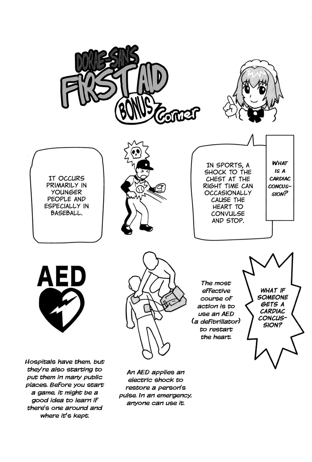 Tsumanuda Fight Town Chapter 24.5 page 1 - Chapter 24.5: Dorae-san's First aid Bonus Corner!