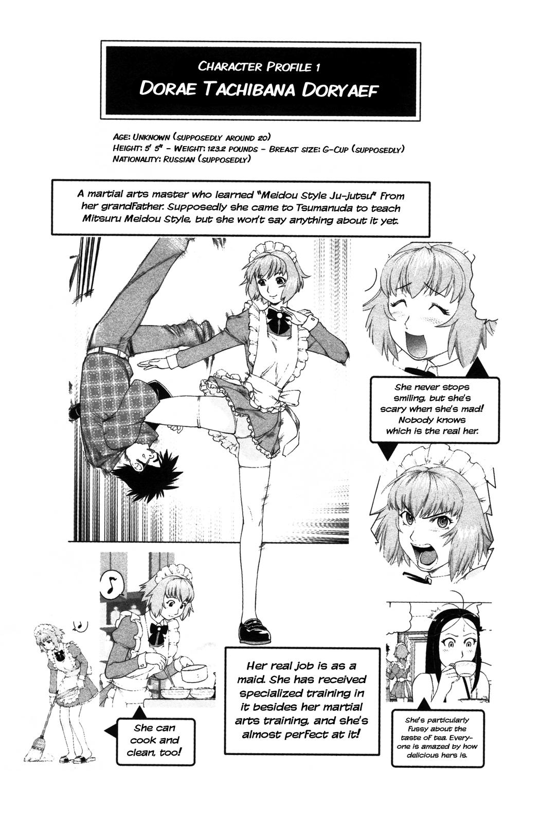 Tsumanuda Fight Town Chapter 8.6 page 1 - Chapter 8.6: Character Profile 1