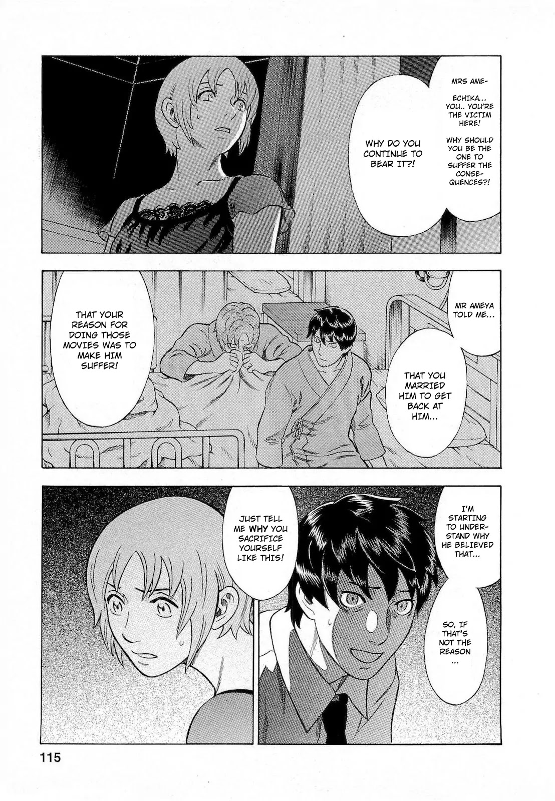 Tsumi to Batsu - A Falsified Romance Chapter 51 page 15 - Chapter 51: Bible and Fist