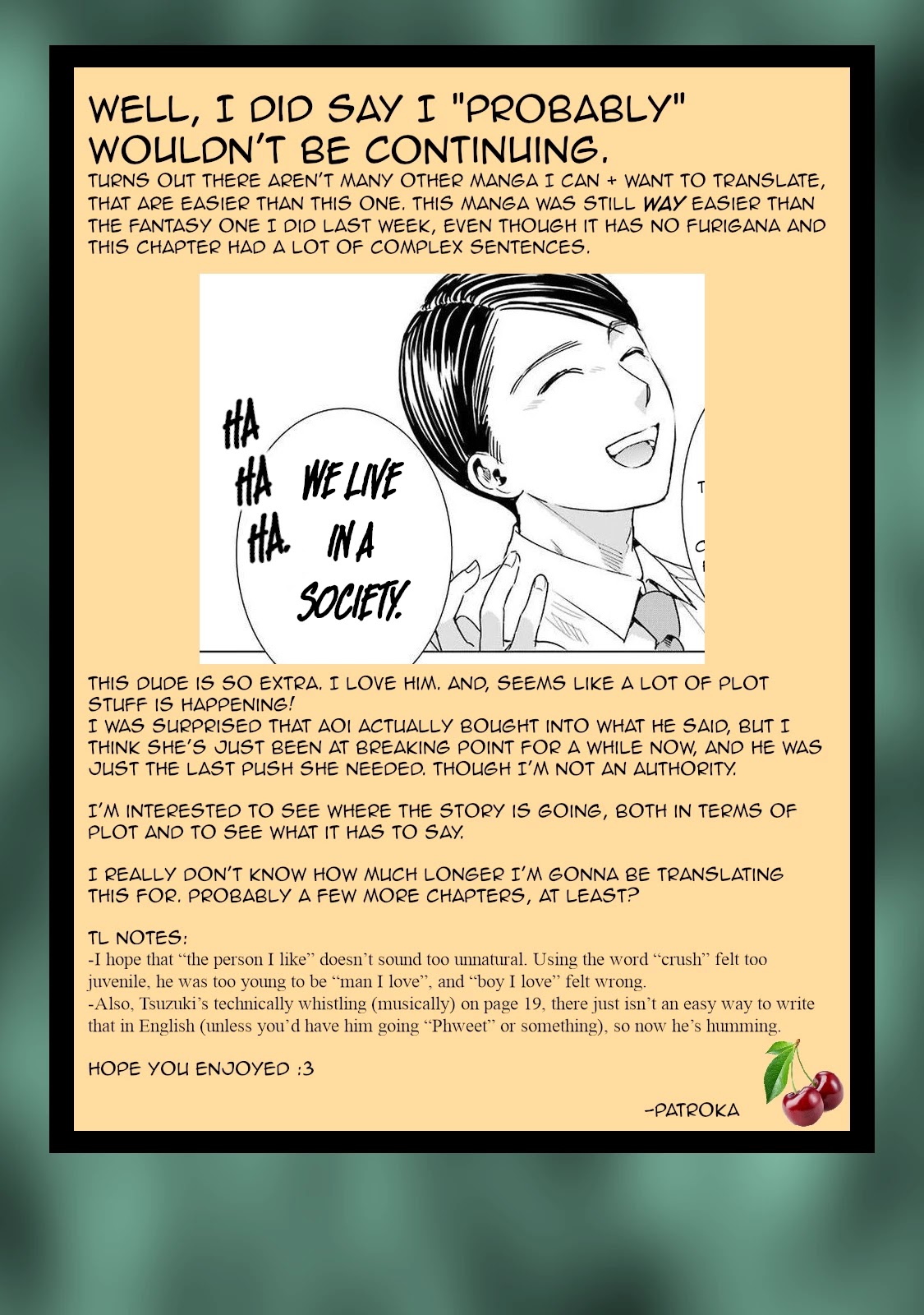 Tsumi to Kai Chapter 32 page 21 - Chapter 32