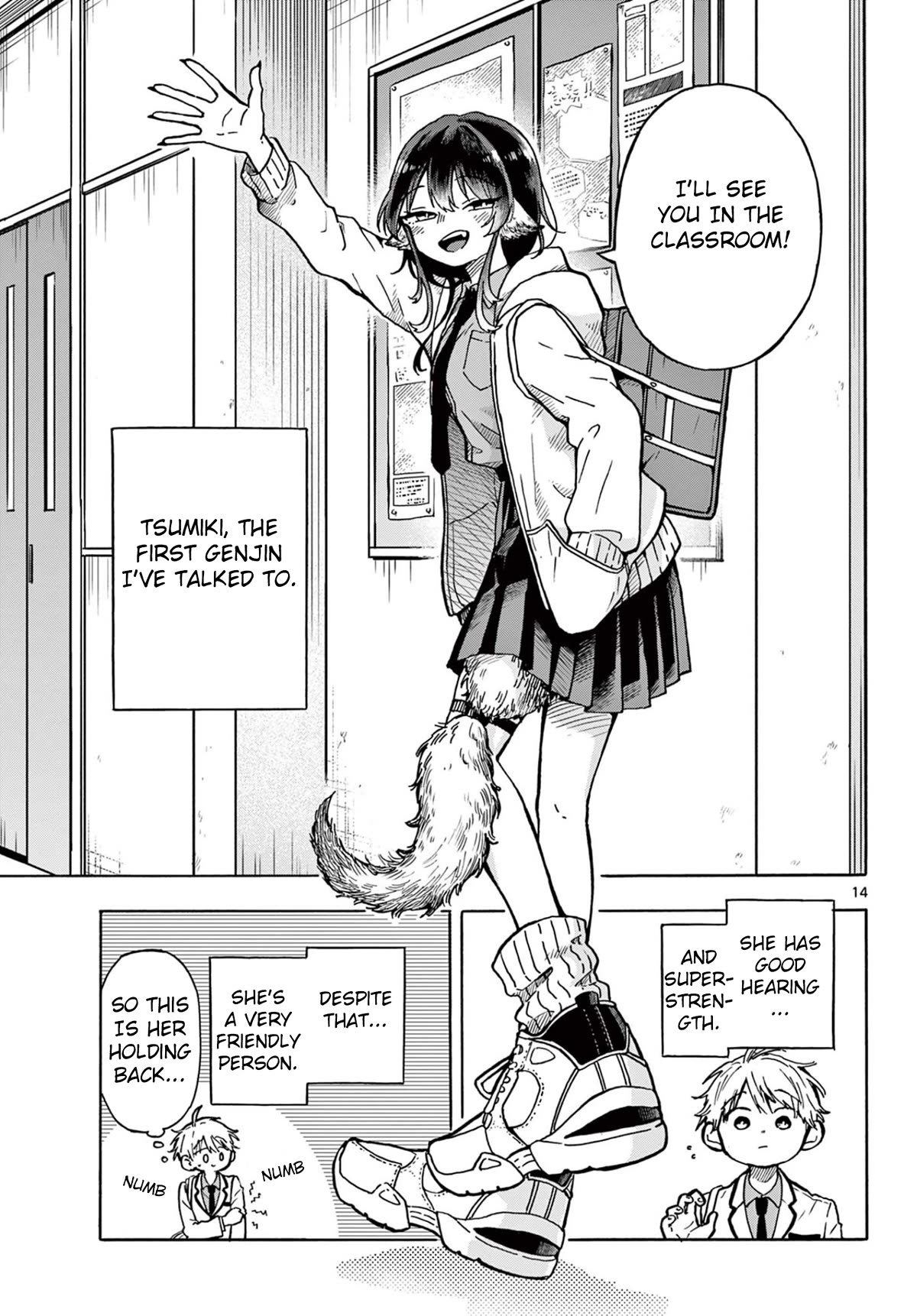 Tsumiki Ogami & the Strange Everyday Life. Chapter 1 page 13 - Chapter 1: Tsumiki is a Werewolf