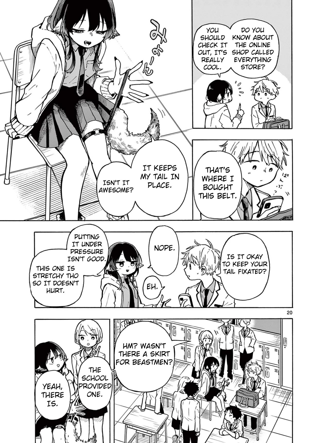 Tsumiki Ogami & the Strange Everyday Life. Chapter 1 page 19 - Chapter 1: Tsumiki is a Werewolf