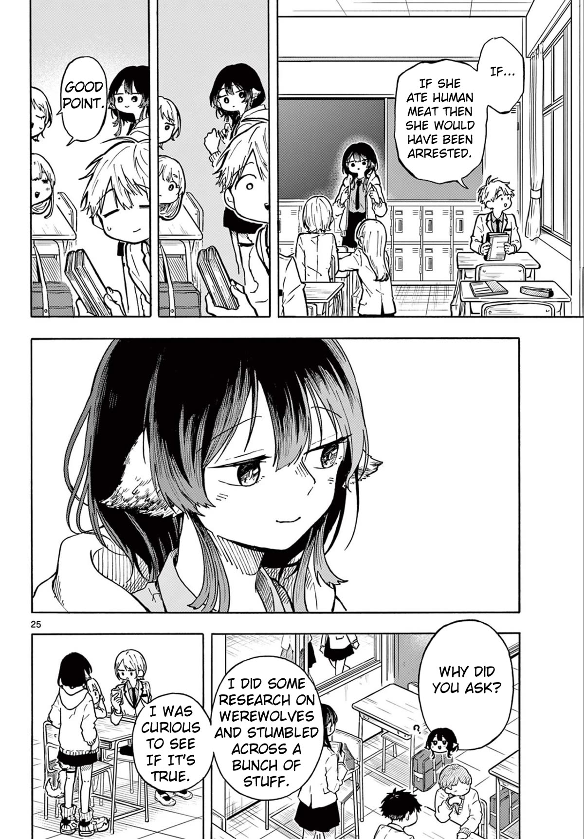 Tsumiki Ogami & the Strange Everyday Life. Chapter 1 page 24 - Chapter 1: Tsumiki is a Werewolf