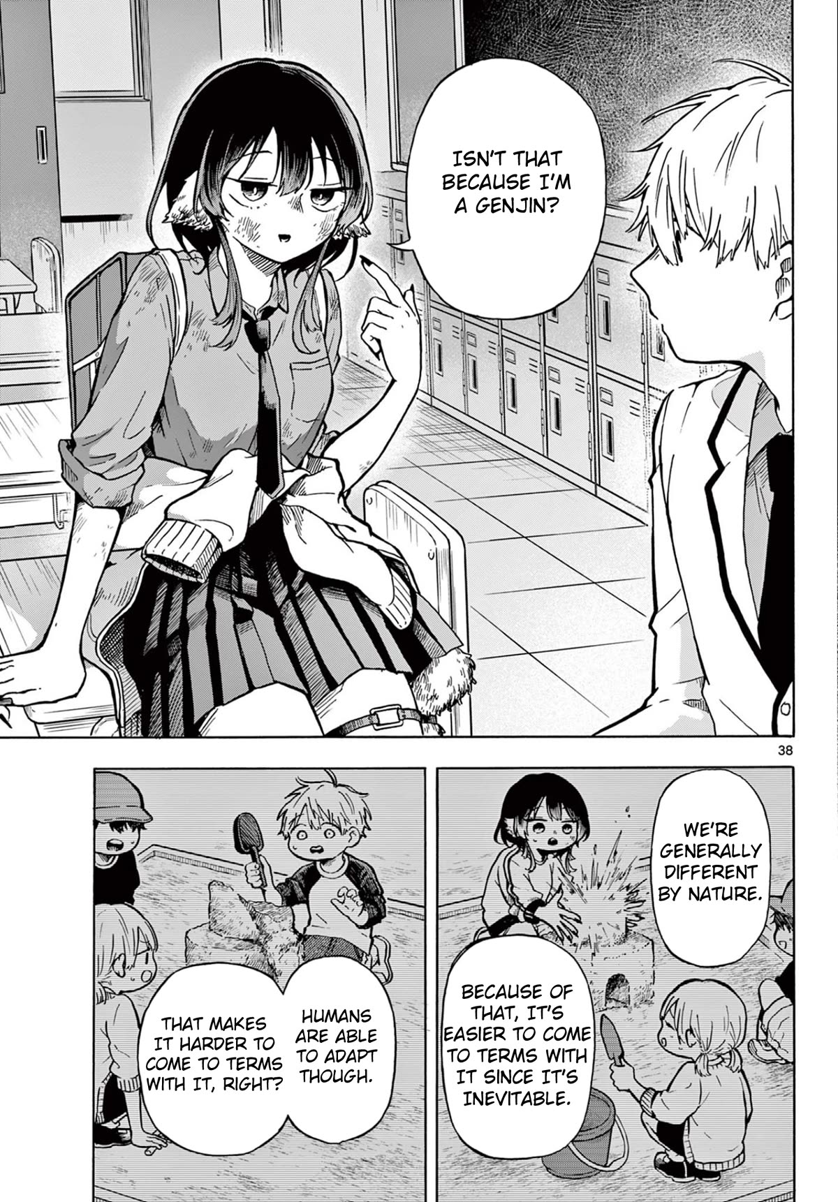 Tsumiki Ogami & the Strange Everyday Life. Chapter 1 page 37 - Chapter 1: Tsumiki is a Werewolf