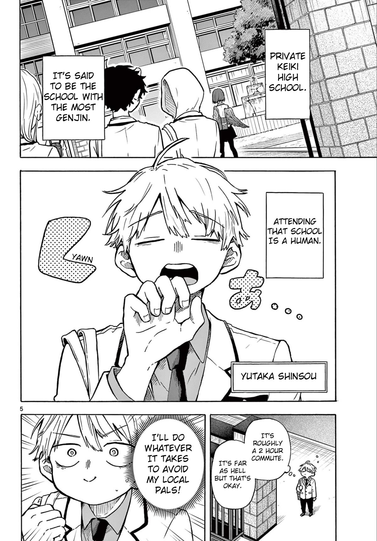Tsumiki Ogami & the Strange Everyday Life. Chapter 1 page 4 - Chapter 1: Tsumiki is a Werewolf