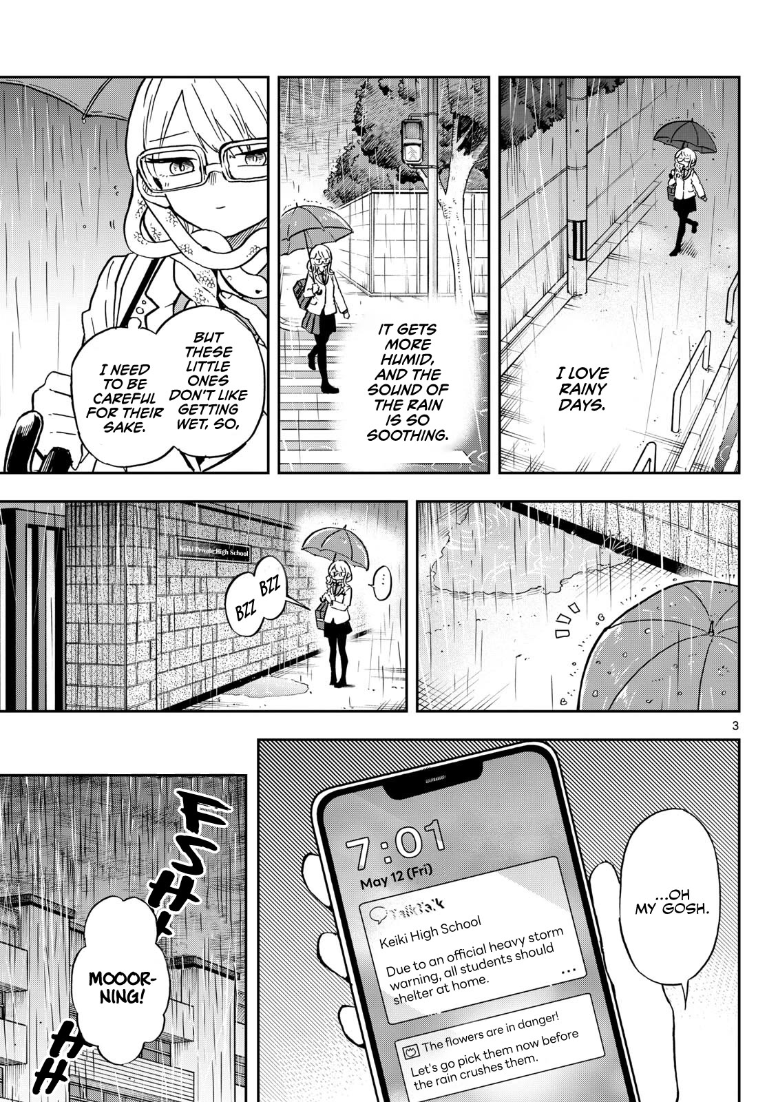 Tsumiki Ogami & the Strange Everyday Life. Chapter 10 page 3 - Chapter 10: Tsumiki-san and Hebisono-san