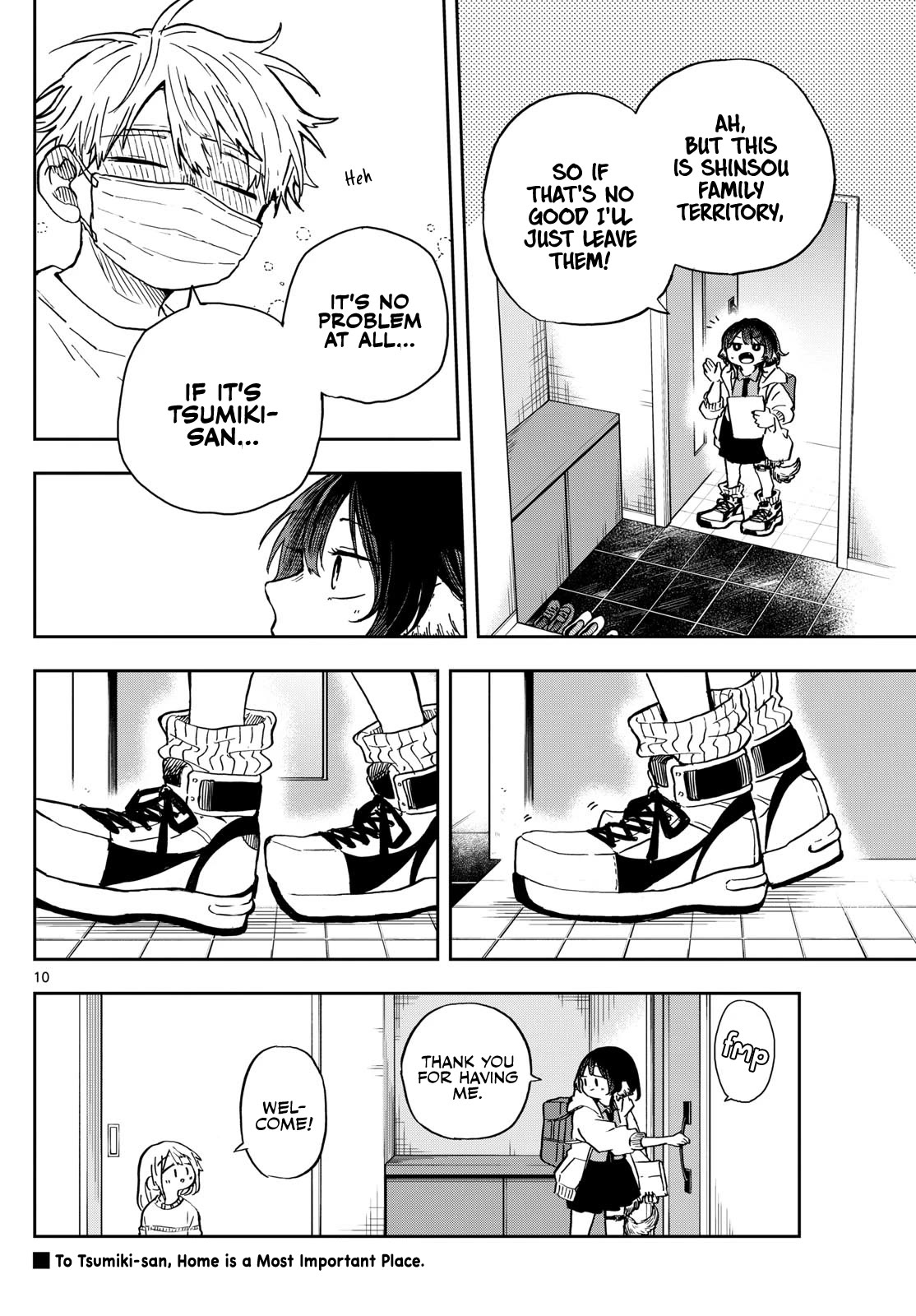 Tsumiki Ogami & the Strange Everyday Life. Chapter 11 page 10 - Chapter 11: Tsumiki-san, Home Visit