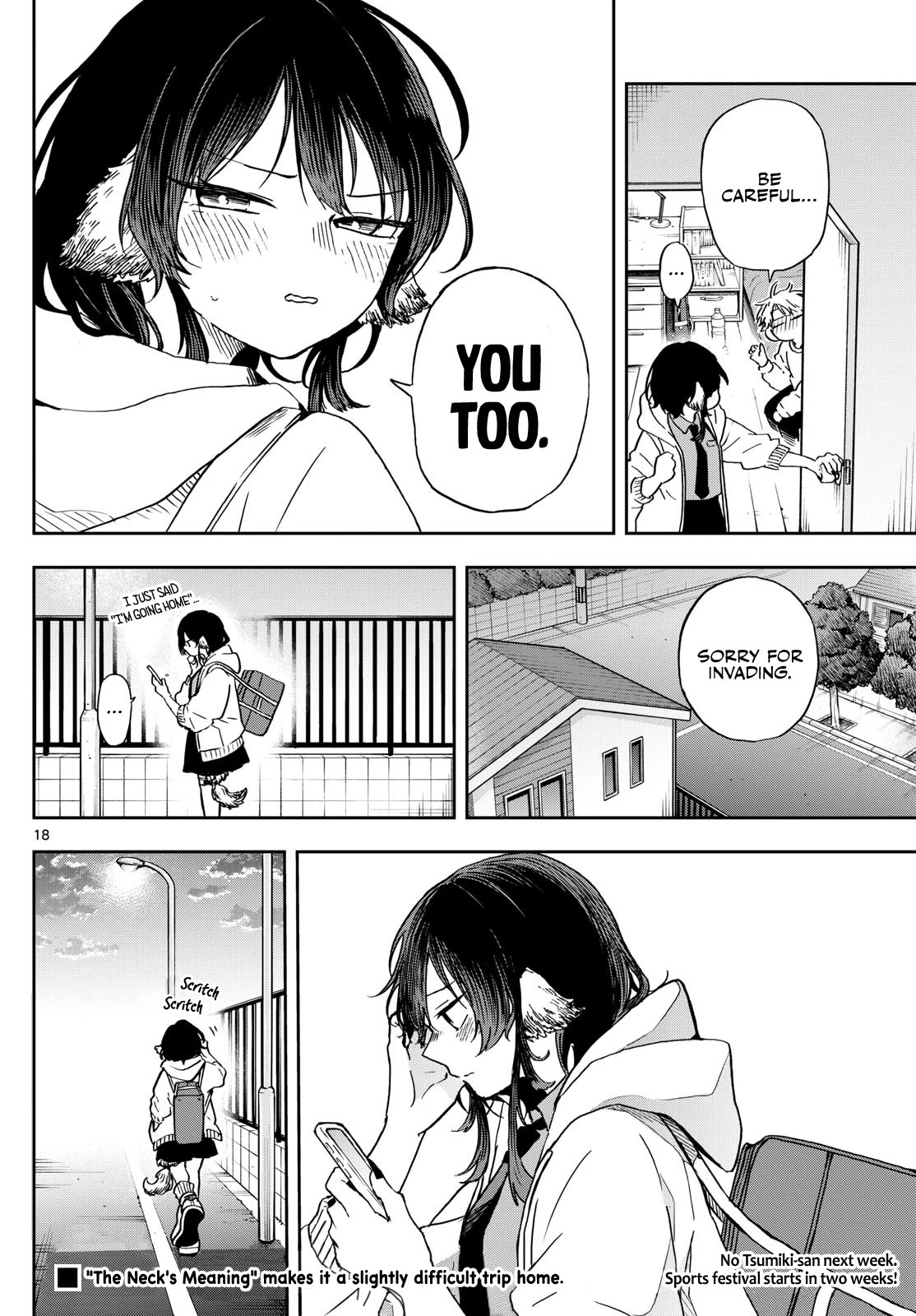 Tsumiki Ogami & the Strange Everyday Life. Chapter 11 page 18 - Chapter 11: Tsumiki-san, Home Visit