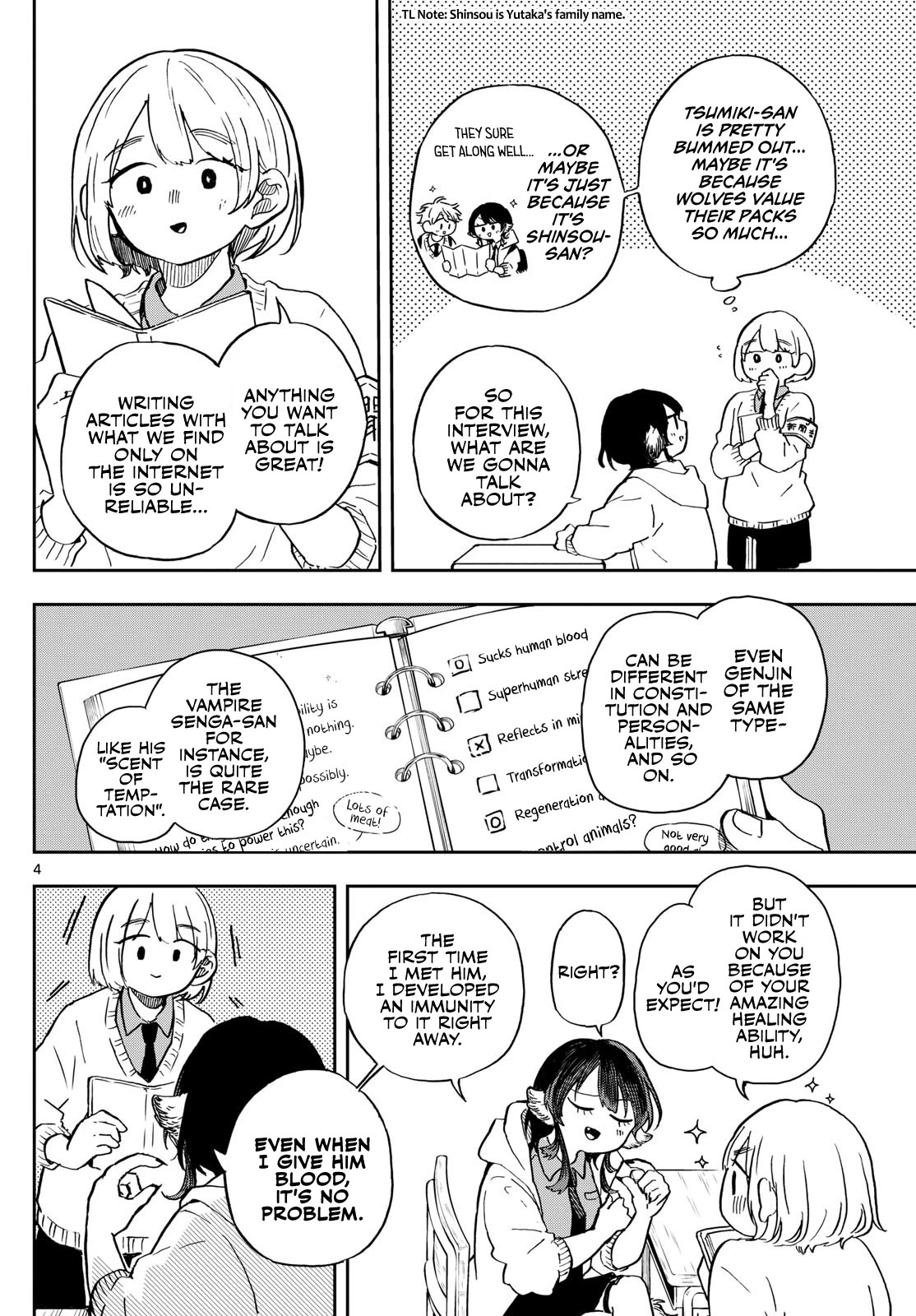 Tsumiki Ogami & the Strange Everyday Life. Chapter 11 page 4 - Chapter 11: Tsumiki-san, Home Visit