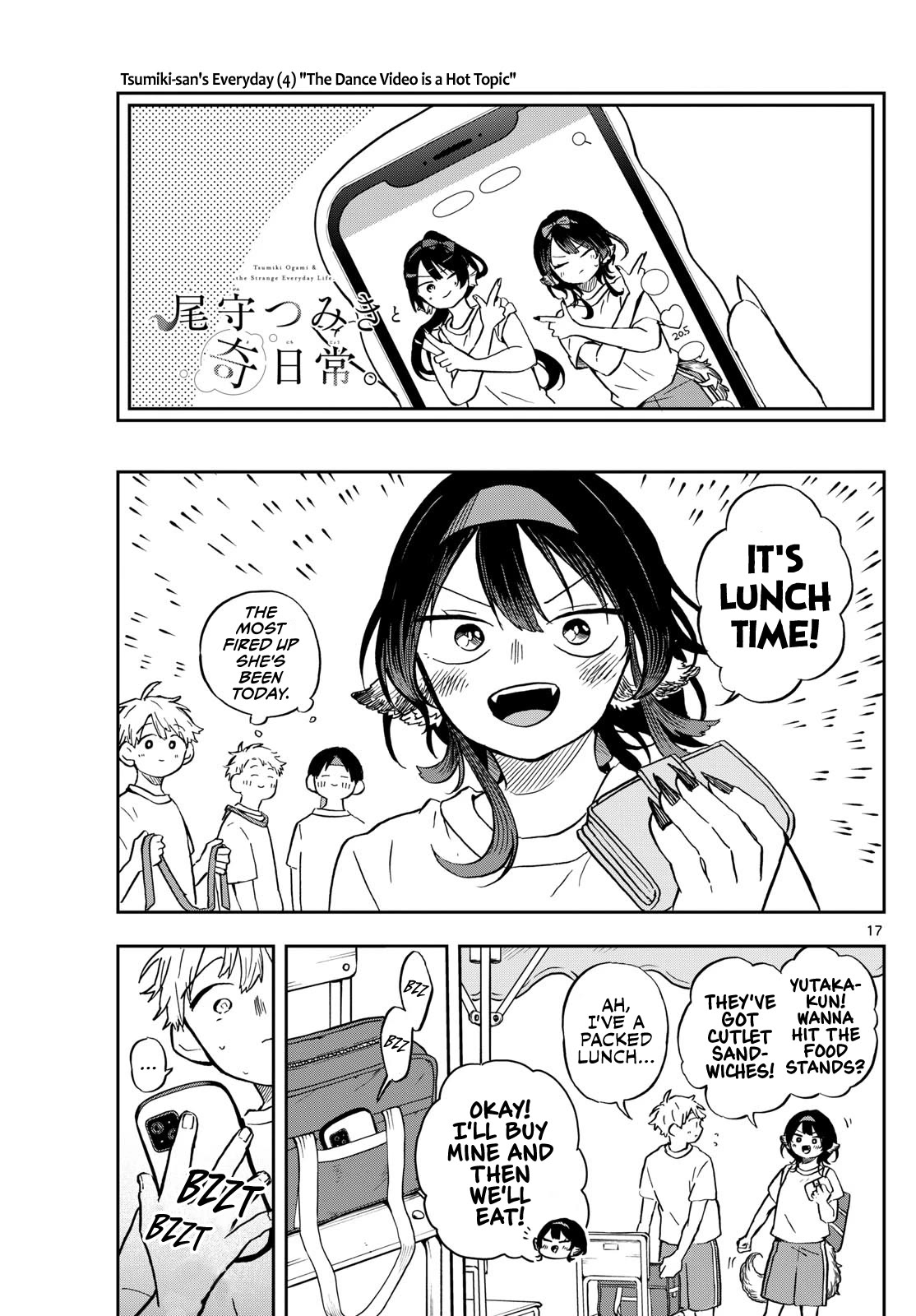 Tsumiki Ogami & the Strange Everyday Life. Chapter 13 page 17 - Chapter 13: Tsumiki-san and Ball Toss