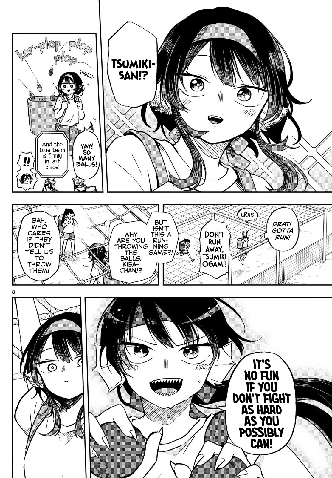 Tsumiki Ogami & the Strange Everyday Life. Chapter 13 page 8 - Chapter 13: Tsumiki-san and Ball Toss