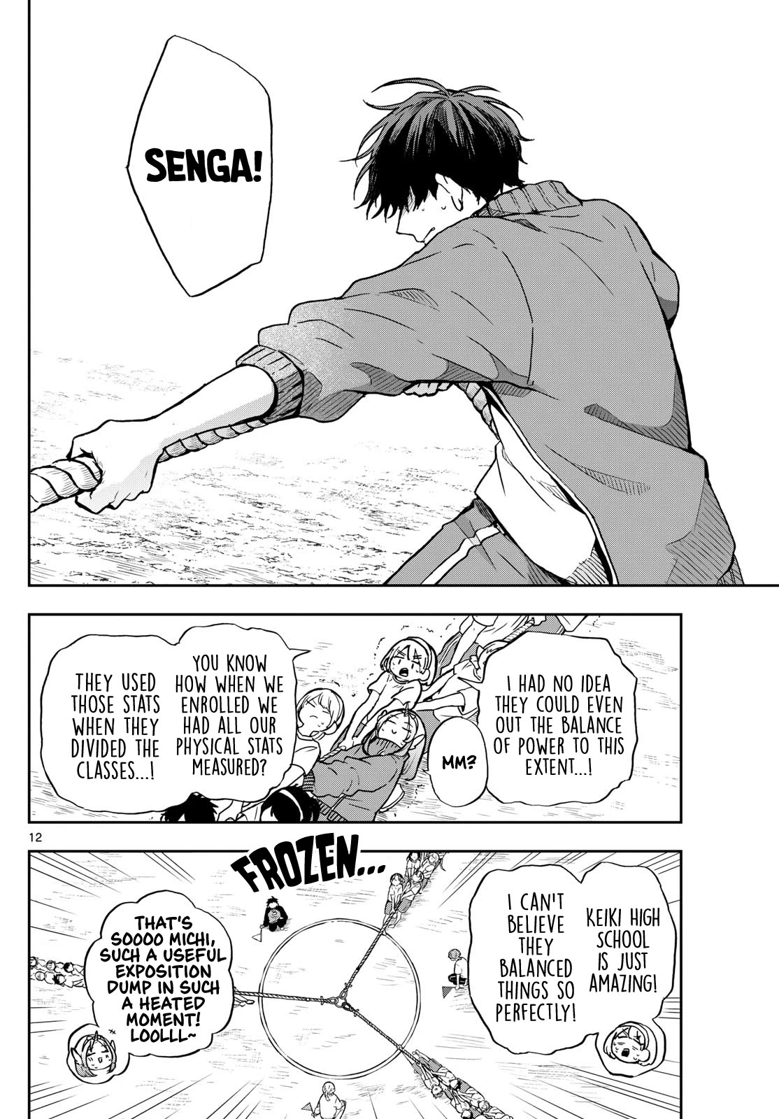 Tsumiki Ogami & the Strange Everyday Life. Chapter 14 page 12 - Chapter 14: Yutaka-kun and Senga-kun