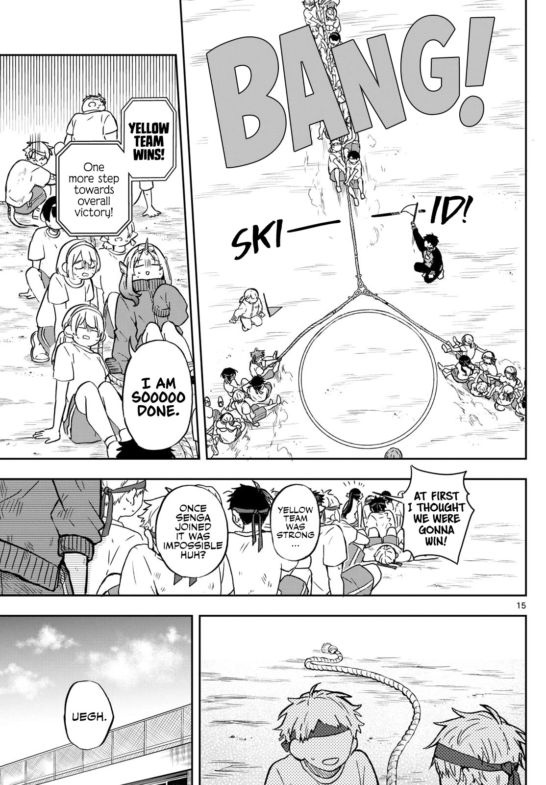 Tsumiki Ogami & the Strange Everyday Life. Chapter 14 page 15 - Chapter 14: Yutaka-kun and Senga-kun