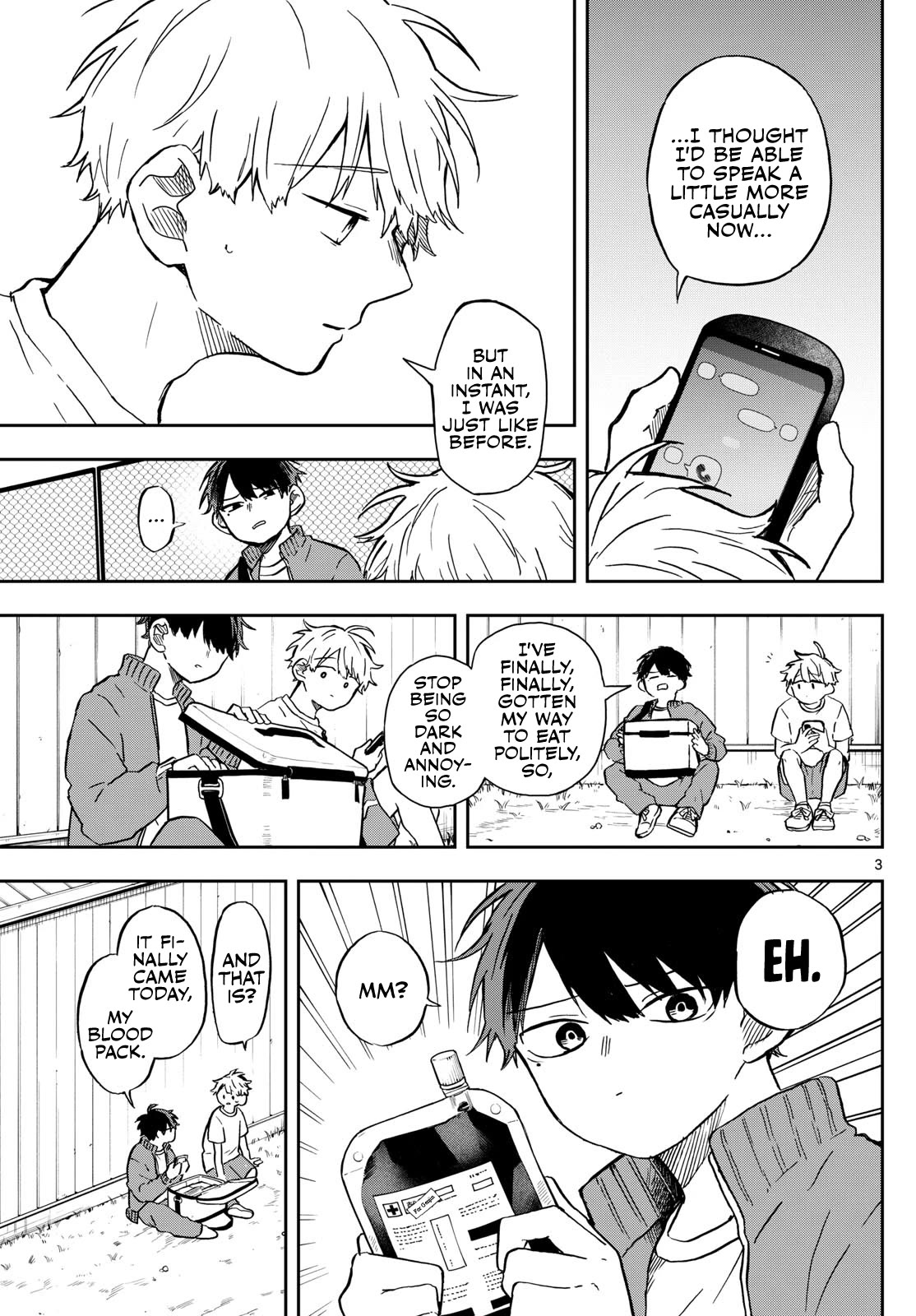 Tsumiki Ogami & the Strange Everyday Life. Chapter 14 page 3 - Chapter 14: Yutaka-kun and Senga-kun