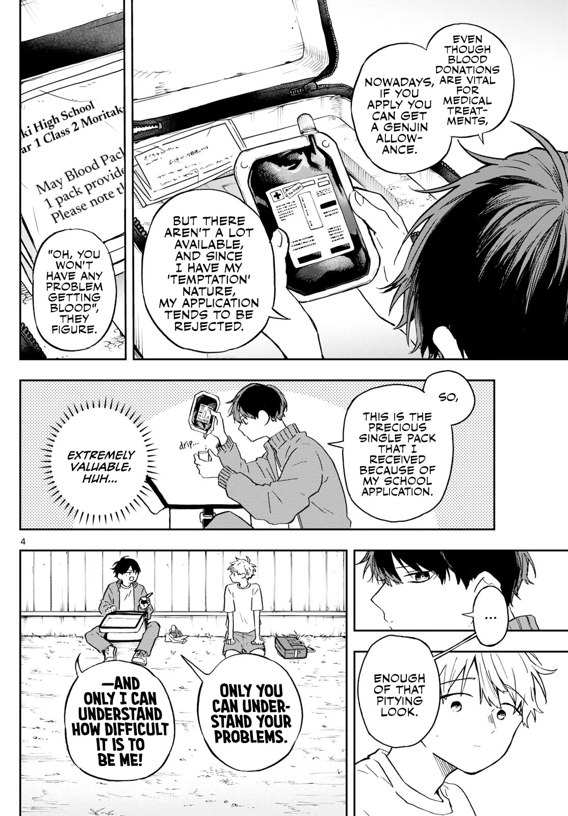 Tsumiki Ogami & the Strange Everyday Life. Chapter 14 page 4 - Chapter 14: Yutaka-kun and Senga-kun