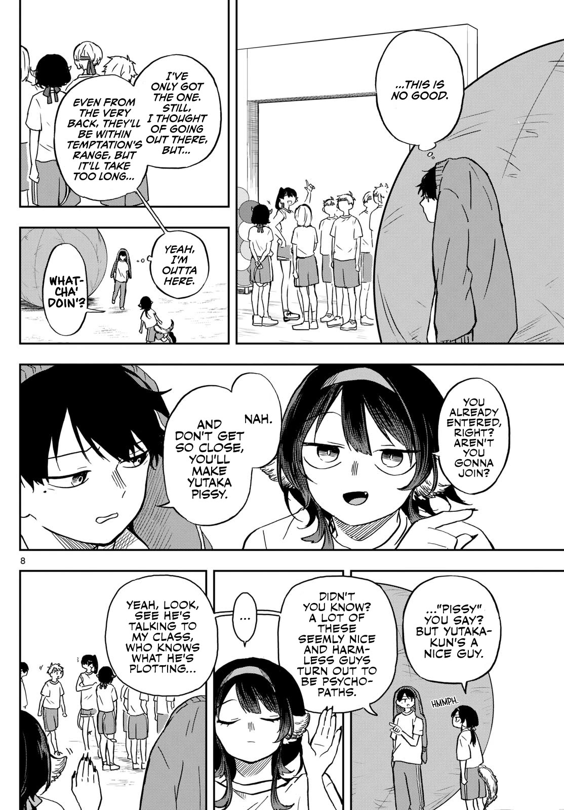 Tsumiki Ogami & the Strange Everyday Life. Chapter 14 page 8 - Chapter 14: Yutaka-kun and Senga-kun