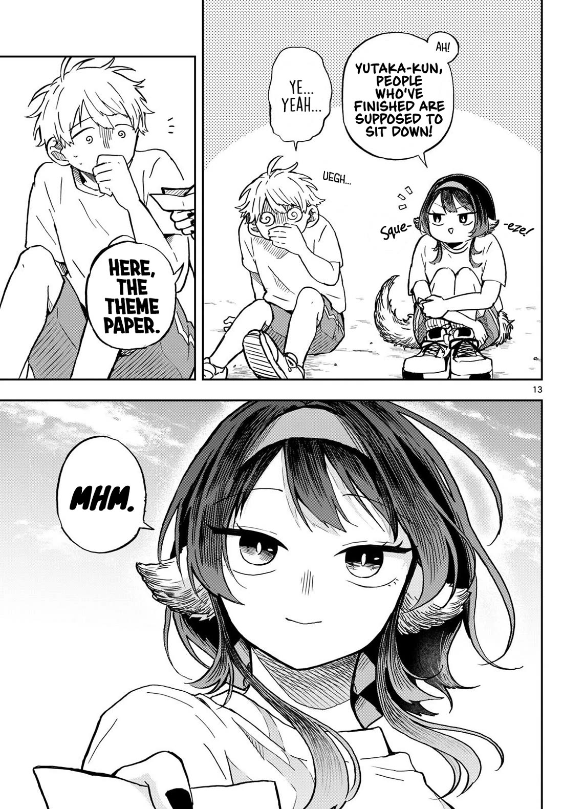 Tsumiki Ogami & the Strange Everyday Life. Chapter 15 page 13 - Chapter 15: Yutaka-kun, Get
