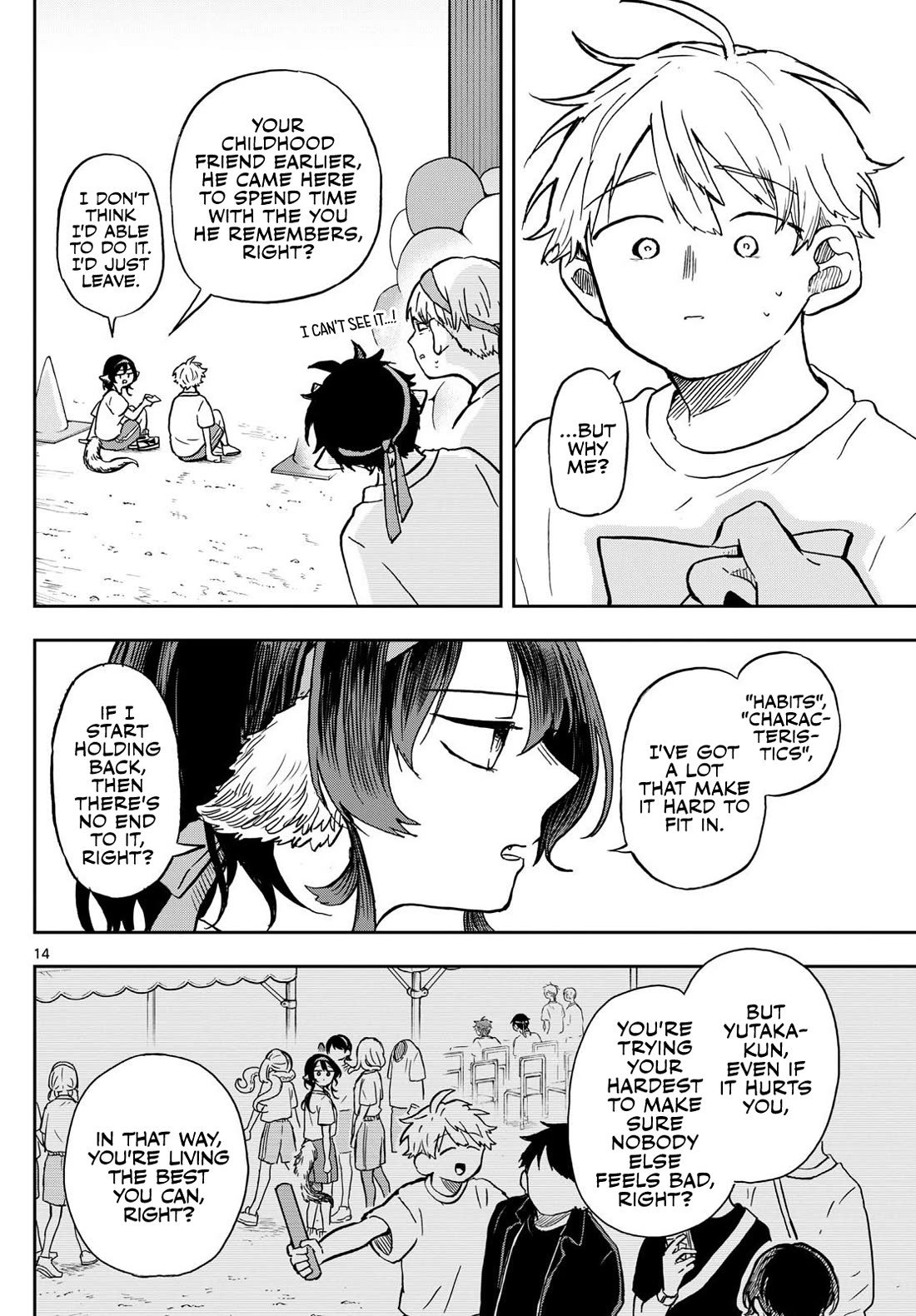Tsumiki Ogami & the Strange Everyday Life. Chapter 15 page 14 - Chapter 15: Yutaka-kun, Get