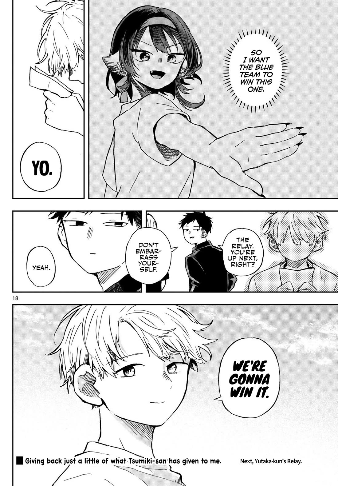 Tsumiki Ogami & the Strange Everyday Life. Chapter 15 page 18 - Chapter 15: Yutaka-kun, Get