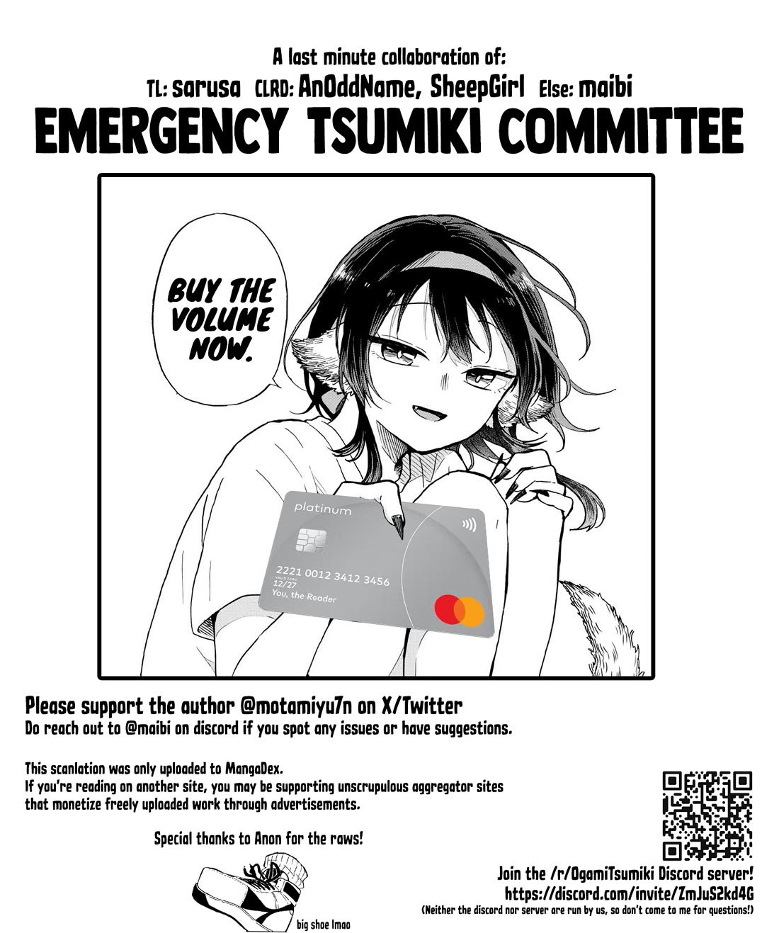 Tsumiki Ogami & the Strange Everyday Life. Chapter 15 page 20 - Chapter 15: Yutaka-kun, Get