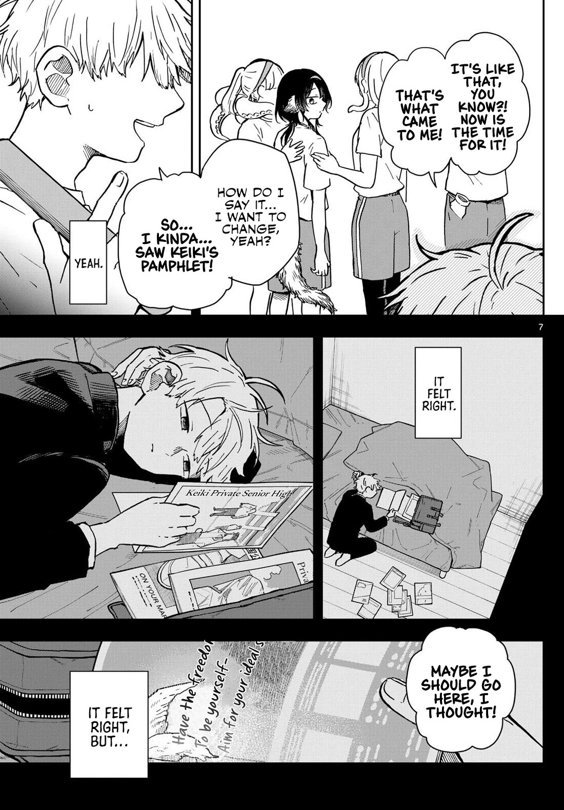 Tsumiki Ogami & the Strange Everyday Life. Chapter 15 page 7 - Chapter 15: Yutaka-kun, Get