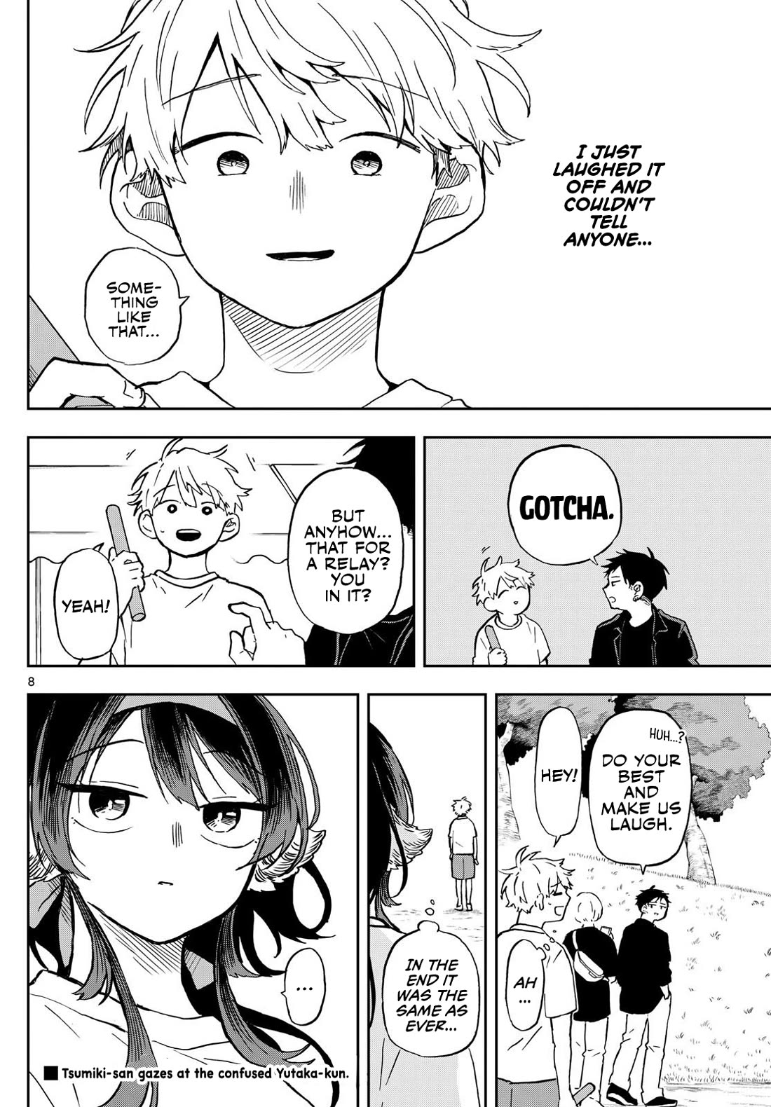 Tsumiki Ogami & the Strange Everyday Life. Chapter 15 page 8 - Chapter 15: Yutaka-kun, Get