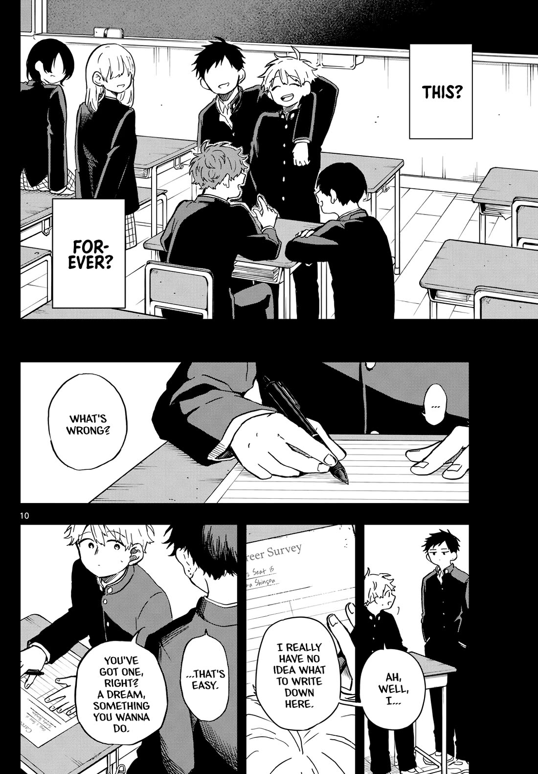 Tsumiki Ogami & the Strange Everyday Life. Chapter 16 page 10 - Chapter 16: Yutaka-kun Runs