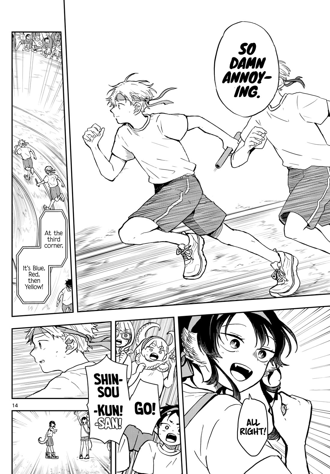 Tsumiki Ogami & the Strange Everyday Life. Chapter 16 page 14 - Chapter 16: Yutaka-kun Runs
