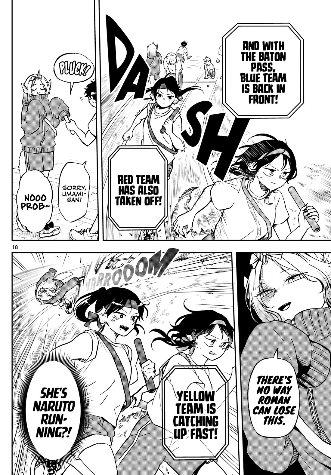 Tsumiki Ogami & the Strange Everyday Life. Chapter 16 page 18 - Chapter 16: Yutaka-kun Runs