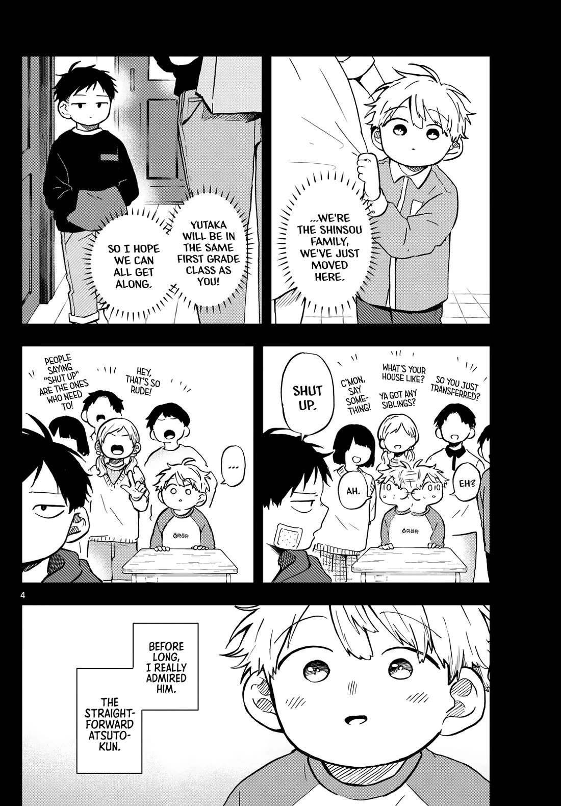 Tsumiki Ogami & the Strange Everyday Life. Chapter 16 page 4 - Chapter 16: Yutaka-kun Runs
