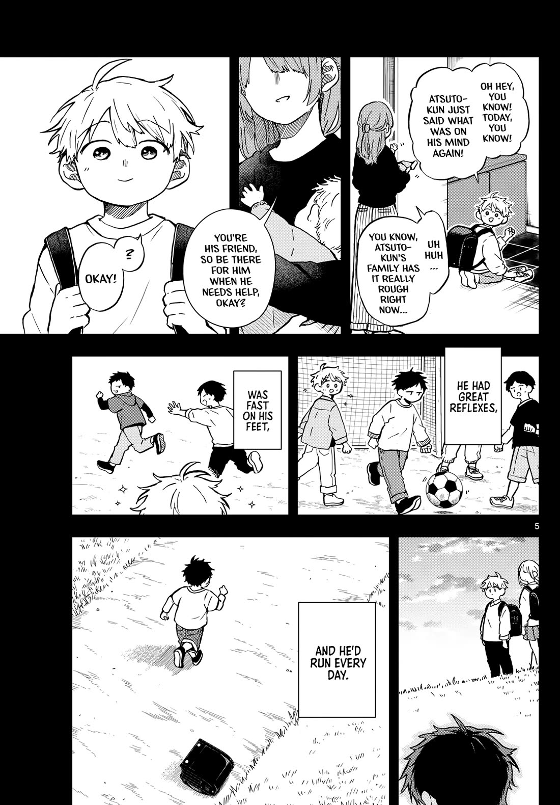 Tsumiki Ogami & the Strange Everyday Life. Chapter 16 page 5 - Chapter 16: Yutaka-kun Runs