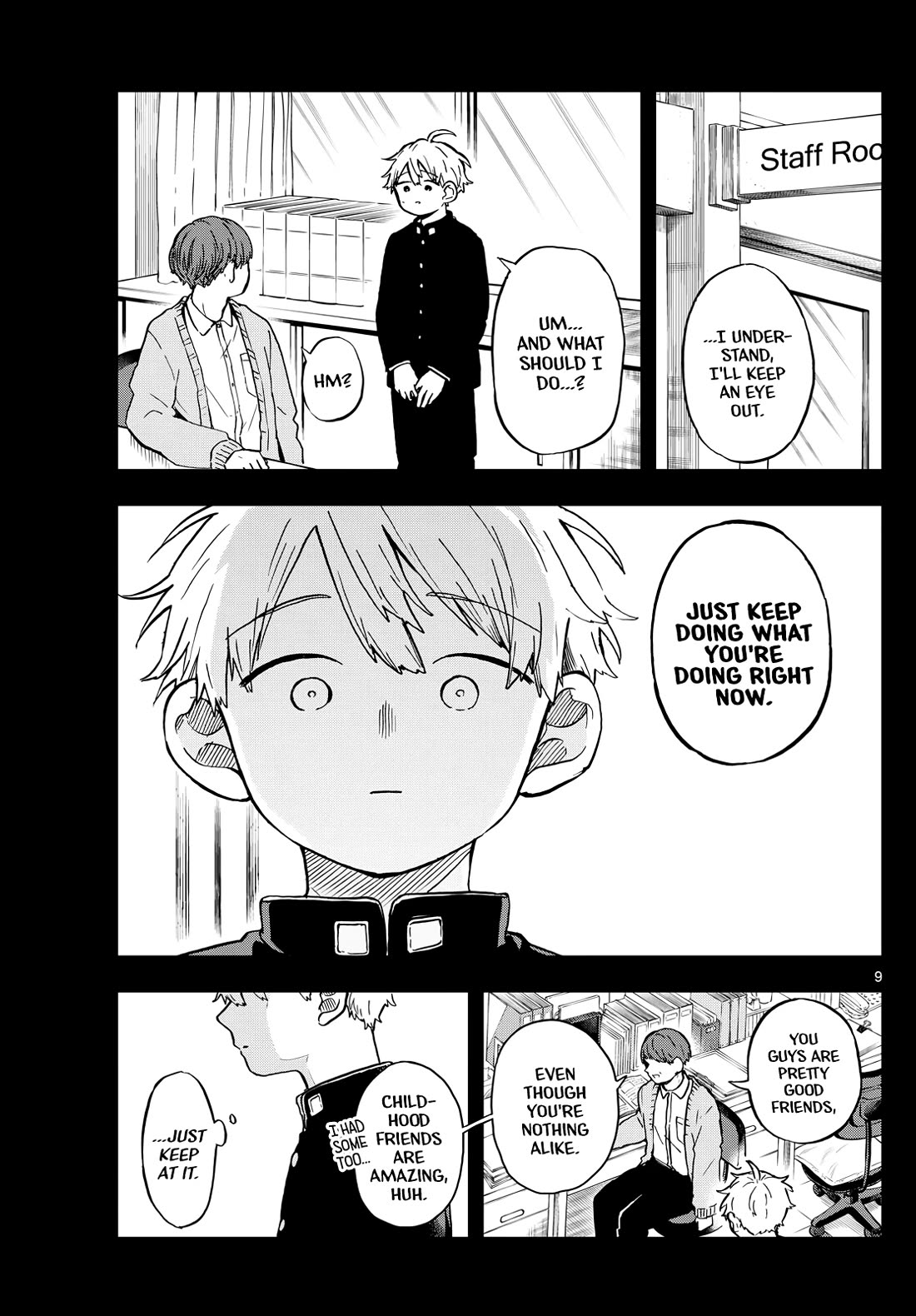 Tsumiki Ogami & the Strange Everyday Life. Chapter 16 page 9 - Chapter 16: Yutaka-kun Runs