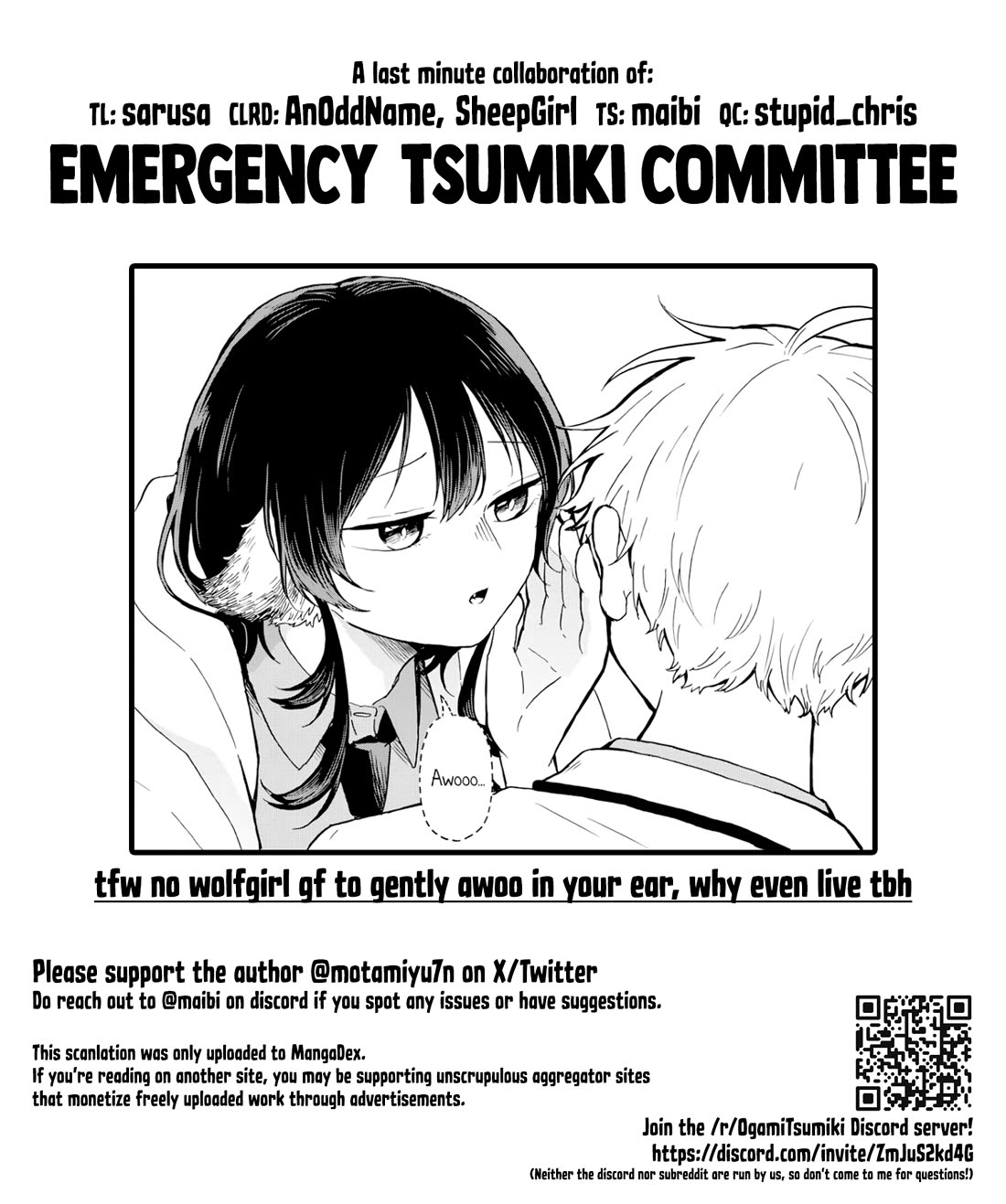 Tsumiki Ogami & the Strange Everyday Life. Chapter 17 page 19 - Chapter 17: Studying with Tsumiki-san